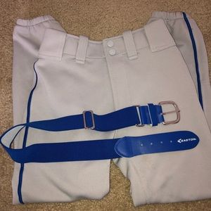 Youth Baseball Pants- Belt included